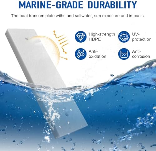 Boat Transducer Mounting Plate Transom Mounting Board for Fish Finders - Image 4