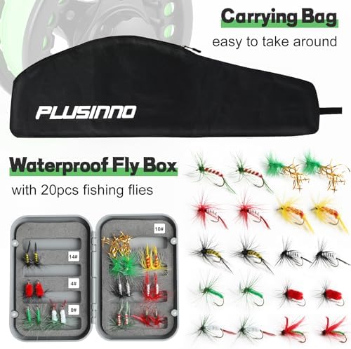 PLUSINNO Fly Fishing Rod and Reel Combo Kit, Fly Fishing Rod for Starters - Image 5