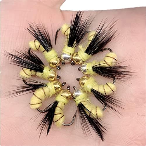 Fly Fishing Flies Kit Trout Steelhead Salmon Bass Flies Assortment 32Pcs-148pcs Include Dry Wet Flies Nymphs Streamers Maggot, Fly Lure Set - Image 7