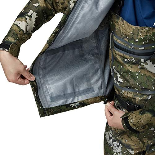 BASSDASH Walker-LW Breathable Waterproof Fishing Hunting Wading Jackets with Silent Outer Fabric for Men Women - Image 6