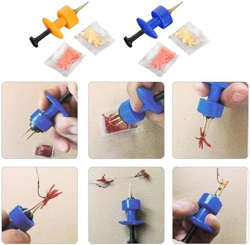 Bloodworm Clip Portable Baits Earthworm Device Live Maggots Quick Feeding Hook Clip Fishing Baits Light Weight Clip - Image 2