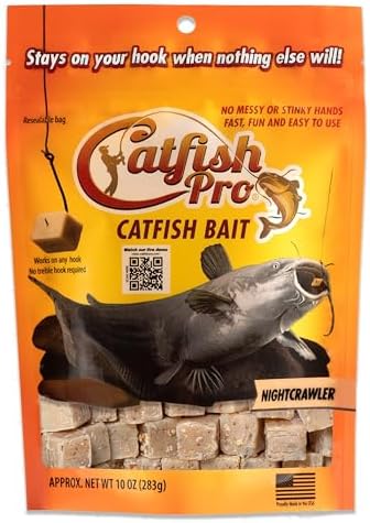 Catfish Pro Catfish Bait - 10oz Bag with 80pcs | Irresistible Scent for Catfish | Mess-Free, Stays On Your Hook When Nothing Else Will | Great for Rod, Reel, Trotline, Jugs & Yoyos Fishing - Image 5