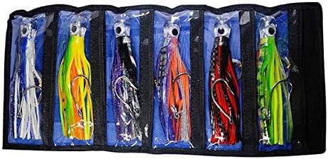 Set 6 Pcs Saltwater Trolling Lure 6.5/7/9 inch Marlin Deep Sea Fishing Bait - Image 6