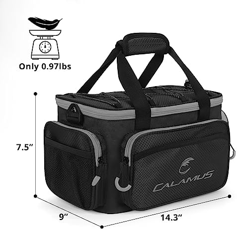 Calamus TB61 Fishing Tackle Bag, Fishing Gear, Gifts for Angler, Black - Image 5