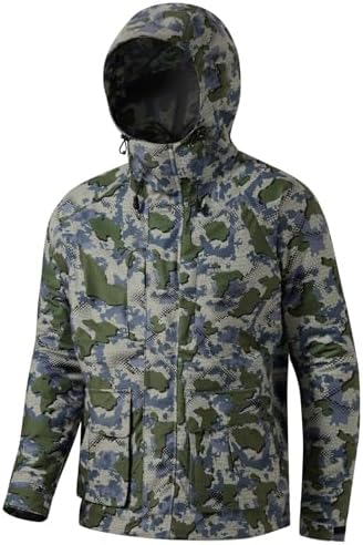 BASSDASH Walker-LW Breathable Waterproof Fishing Hunting Wading Jackets with Silent Outer Fabric for Men Women - Image 3