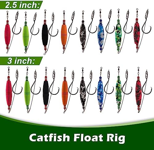 EVA Popping Corks 4Pc Weighted Rattle Floats - Image 2