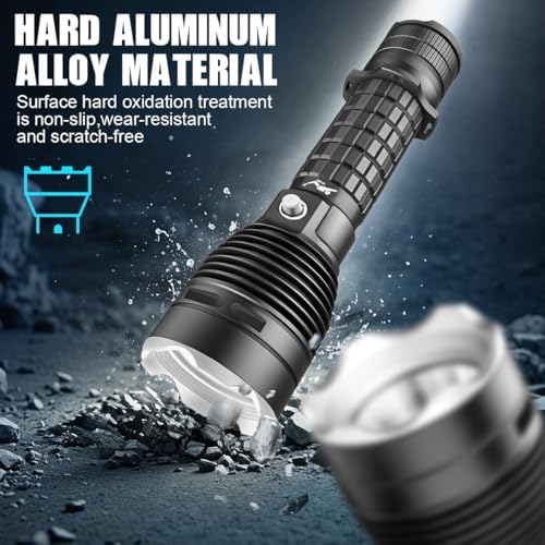 3000LM IPX8 Waterproof Diving Flashlight 3 Modes Scuba Light - Image 6