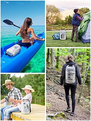 HEETA Dry Bag Waterproof Backpack with Phone Case 5L/10L/20L/30L/40L - Image 6