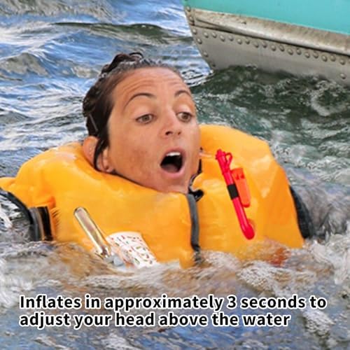Automatic Inflatable Life Jacket|Life Vest for Adults|PFD Low Profile|Supports up to 330 lbs - Image 4