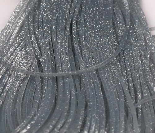 Hareline Crazy Legs Fly Tying Material – Silicone Rubber Legs for Streamers, Nymphs, Bass & Saltwater Flies by HarelineDubbin