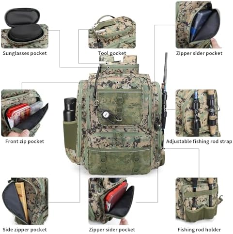WANOON Fishing Tackle Storage Bags - Image 2