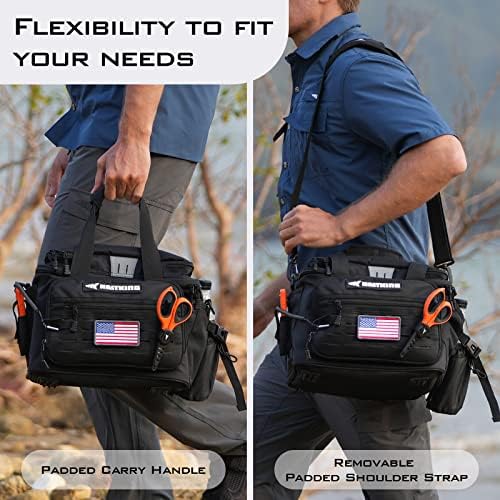 KastKing KarryAll Fishing Tackle Bag, Saltwater & Freshwater Gear Storage - Image 4