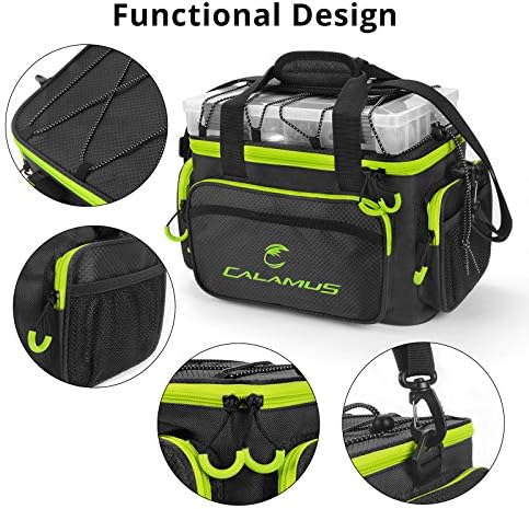 Calamus TB61 Fishing Tackle Bag, Fishing Gear, Gifts for Angler, Green - Image 3