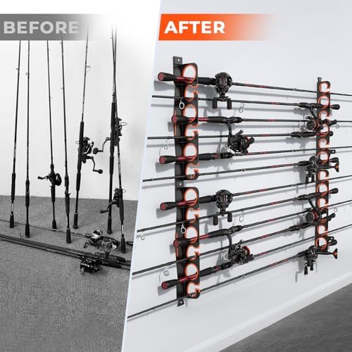 KastKing Horizontal Fishing Rod Holder, Upgraded w/Spooler, 2 Pack - Image 4