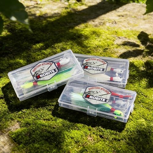 Bucktail Jig Lure 3 Pack, Deer Hair Head Jigs for Saltwater & Freshwater Fishing, Surf Boat Inshore Jigs for Striped Bass, Bluefish, Snook, Flounder, Redfish - Image 5
