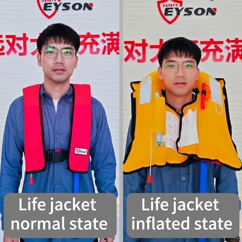 Automatic Inflatable Life Jacket|Life Vest for Adults|PFD Low Profile|Supports up to 330 lbs - Image 6