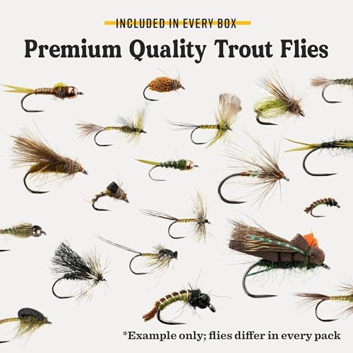 Postfly Trout Fly Fishing Kit, Premium Flies for Rainbow Trout, Brown Trout and Brook Trout - Image 2