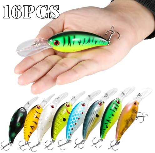 Fishing Lures Shallow Deep Diving Swimbait Crankbait Fishing Wobble Multi Jointed Hard Baits for Bass Trout Freshwater and Saltwater - Image 3