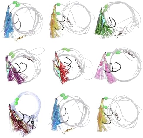 Shaddock Fishing Bait Rigs Saltwater with Sharp Hooks for Flounder Halibut by Shaddock+Fishing