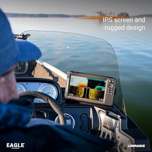 Lowrance Eagle Fish Finder, 4-to-9-inch, Sonar and C-MAP Options - Image 3