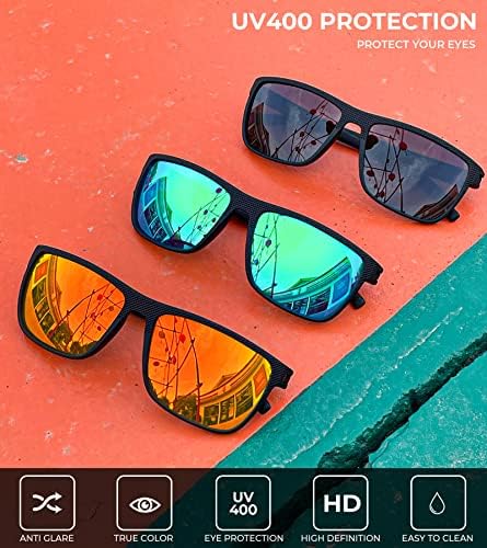 KALIYADI Polarized Sunglasses for Men, Lightweight Sun Glasses with UV Protection for Driving Fishing Golf - Image 5