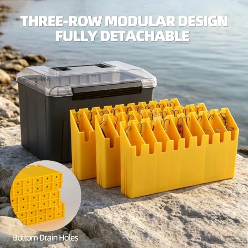 RUNCL Fishing Tackle Box, Large-Capacity - Image 4