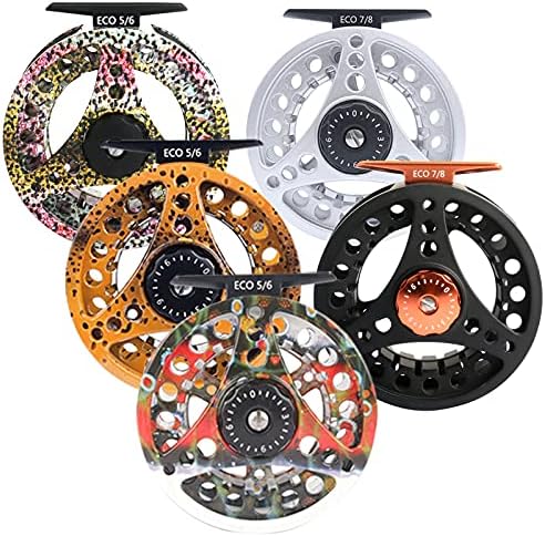 M MAXIMUMCATCH Maxcatch ECO Large Arbor Fly Fishing Reel (3/4wt 5/6wt 7/8wt) and Pre-Loaded Fly Reel with Line Combo - Image 5