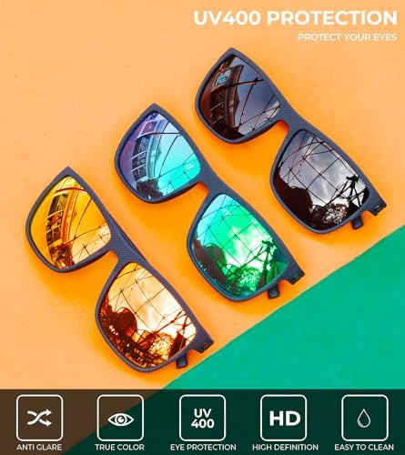 KALIYADI Polarized Sunglasses for Men, Lightweight Sun Glasses with UV Protection for Driving Fishing Golf - Image 5