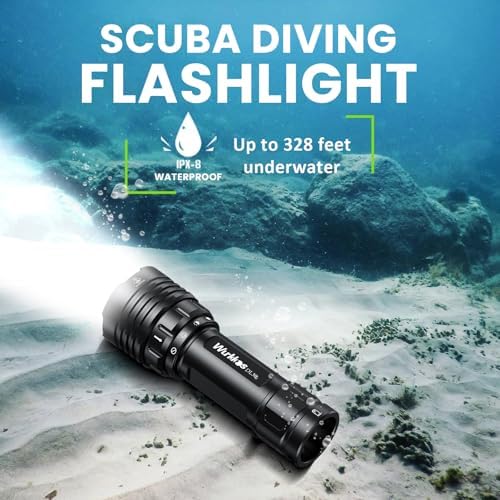 Wurkkos DL30 Dive Light Rechargeable, 3600 Lumens Bright Scuba Diving Light - Image 2