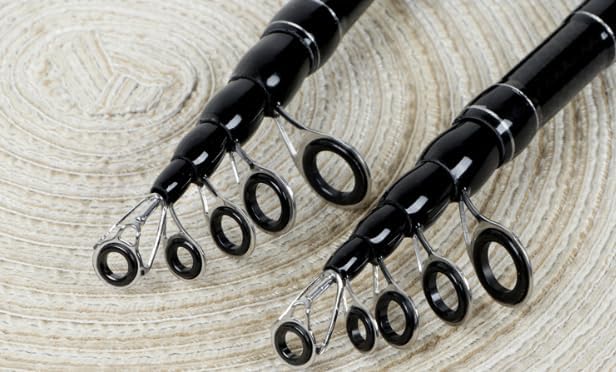 Telescopic M Carbon Fishing Rod Portable Spinning Casting Travel - Image 3