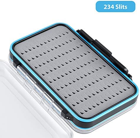 Gonex Fly Boxes for Fly Fishing files Jigs Waterproof Double Sided Fly Case - Image 4