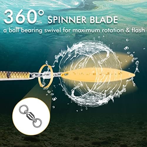 TRUSCEND Shadtale Easy Catch Soft Fishing Lures with BKK Hooks - Trembly Sinking and Vibrating Swim for More Bites, Pre-Rigged Swimbaits for Bass, Trout, Crappie, Walleye, Freshwater Saltwater Fishing - Image 4