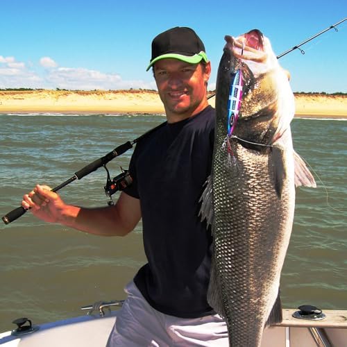 Goture Slow Pitch Jigs with Double Assist Hooks and Swivel, 40g-250g - Image 6