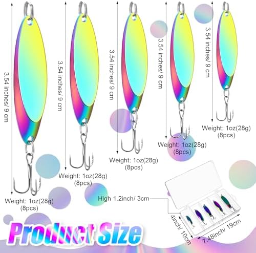 HESTYA Fishing Lures Spoons Saltwater - Image 2