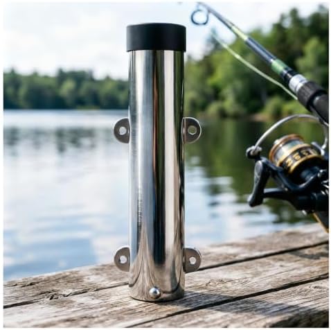 Tube Wall Mounted Vertical Fishing Rod Rack for Boat/Yacht by Manifish