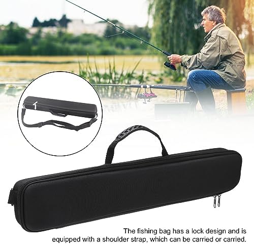 Travel Fishing Rod Case Hard Shell, Fishing Pole Carrying Case for Travel Fishing Rod Bag Carrier Case Fishing Pole Travel Case with Shoulder Strap for Fishing Tools - Image 7