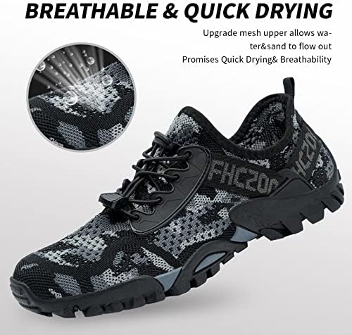 SOBASO Water Shoes Women Men Quick Drying Swim Beach Aqua Shoes for Water Sport Diving Hiking Sailing Travel - Image 3