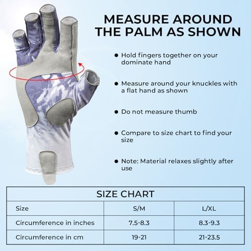 KastKing Sol Armis UPF50+ Fingerless Fishing Gloves, Men and Women - Image 6
