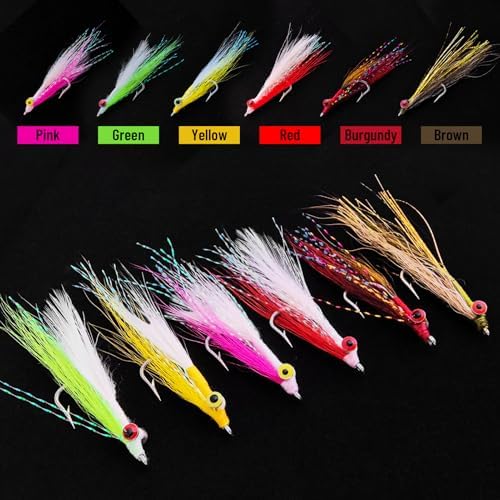 Clouser Minnow Fly Fishing Flies Streamer Fly Fishing Lures - Image 4