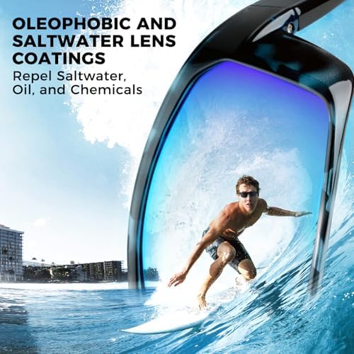 KastKing Huzzah Polarized Sport Sunglasses for Men and Women, Wrap Design - Image 2