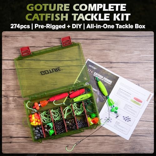 Goture Catfish Rig Making Kit,274pcs/300pcs Catfishing Tackle - Image 6