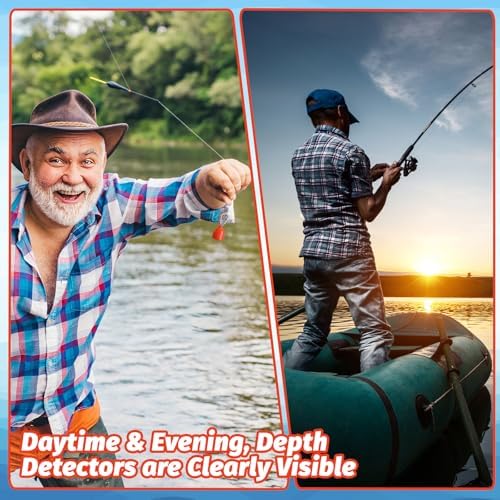 Copkim 4 Pcs Clip-on Fishing Depth Finder - Image 5