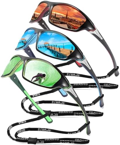 FAGUMA Sports Polarized Sunglasses For Men UV400 Protection by FAGUMA