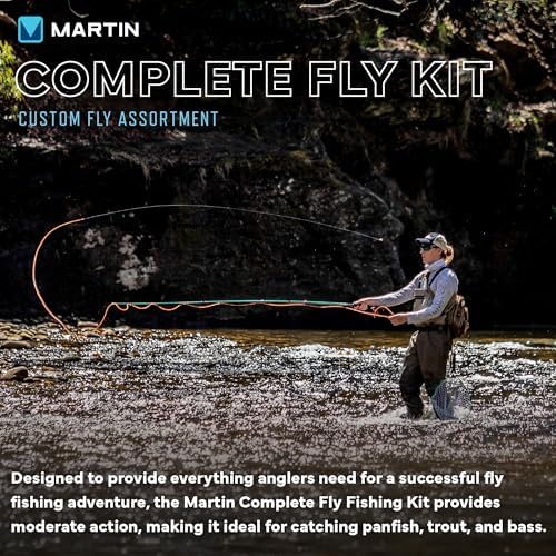 Martin Fly Reel and Fishing Rod Combo Kit - Image 2