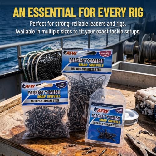 AFW Mighty-Mini Wire Fishing Swivels - Image 7