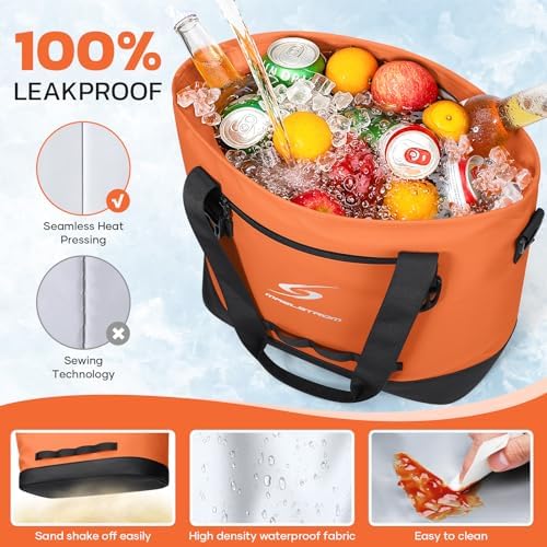 Maelstrom 30 Can Insulated Cooler Bag, Leakproof Soft Ice Chest - Image 3