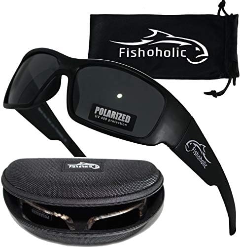 Fishoholic Polarized Fishing Sunglasses - All Day UV400 Sun Protection by Fishoholic