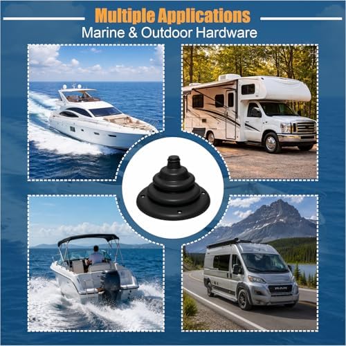 Boat Motor Well Cable Boot - Rigging Steering Protect for Marine Yacht Kayak Electrical Wire Organize, Fuel Lines Diameter 4 7/10" - Image 5