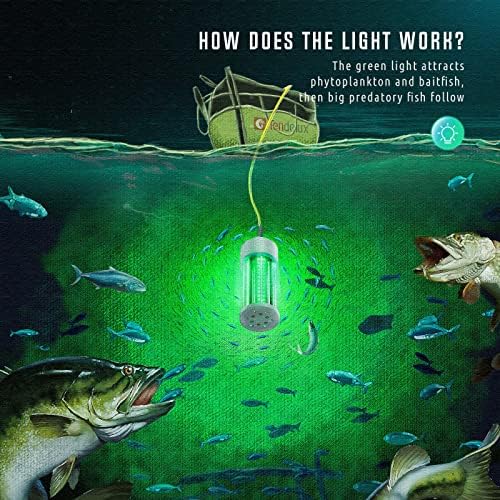 Underwater Fishing Light, Super Bright LED Fish Attractant Lamp - Image 5
