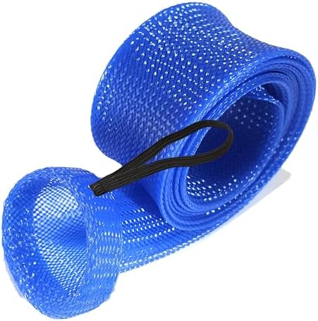 Reaction Tackle Rod Socks, Fishing Rod Sleeves and Covers for Spinning and Casting Rods, Breathable Mesh Rod Protectors with Elastic Band (2-Pack) - Image 2